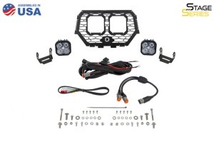 Polaris RZR XP LED Grille Kit - Diode Dynamics - Stage Series - `14-`18